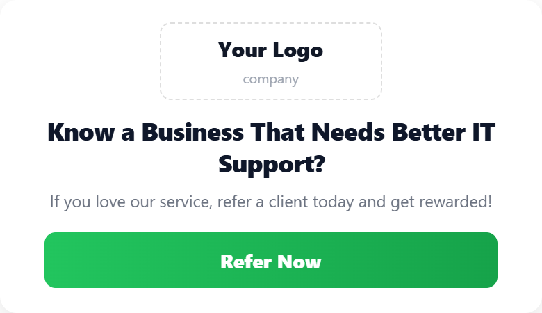 Referral Landing Page