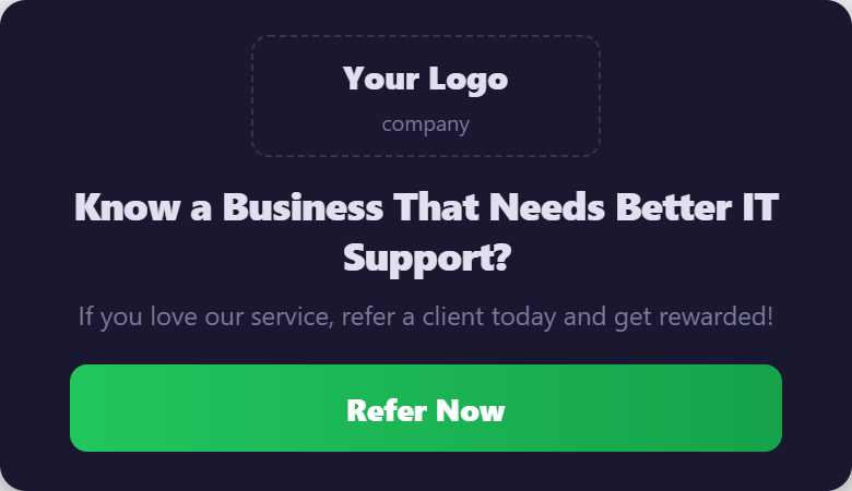 Dark Mode referral banner style