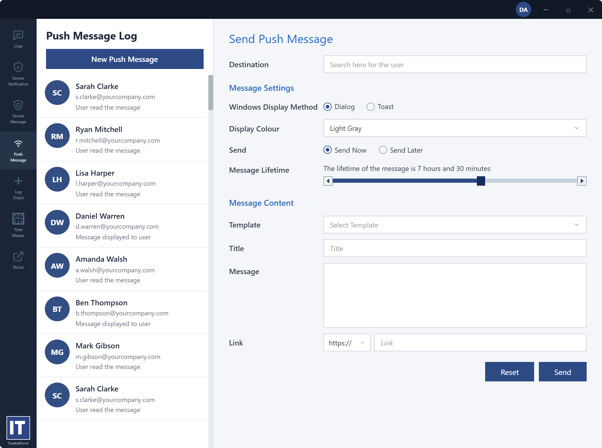 Push Messaging