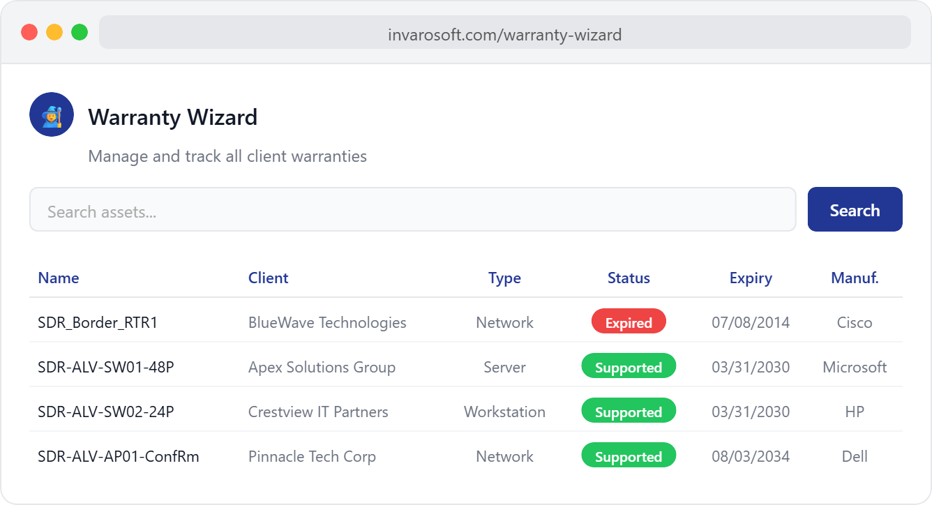 Microsoft & HP API Integration