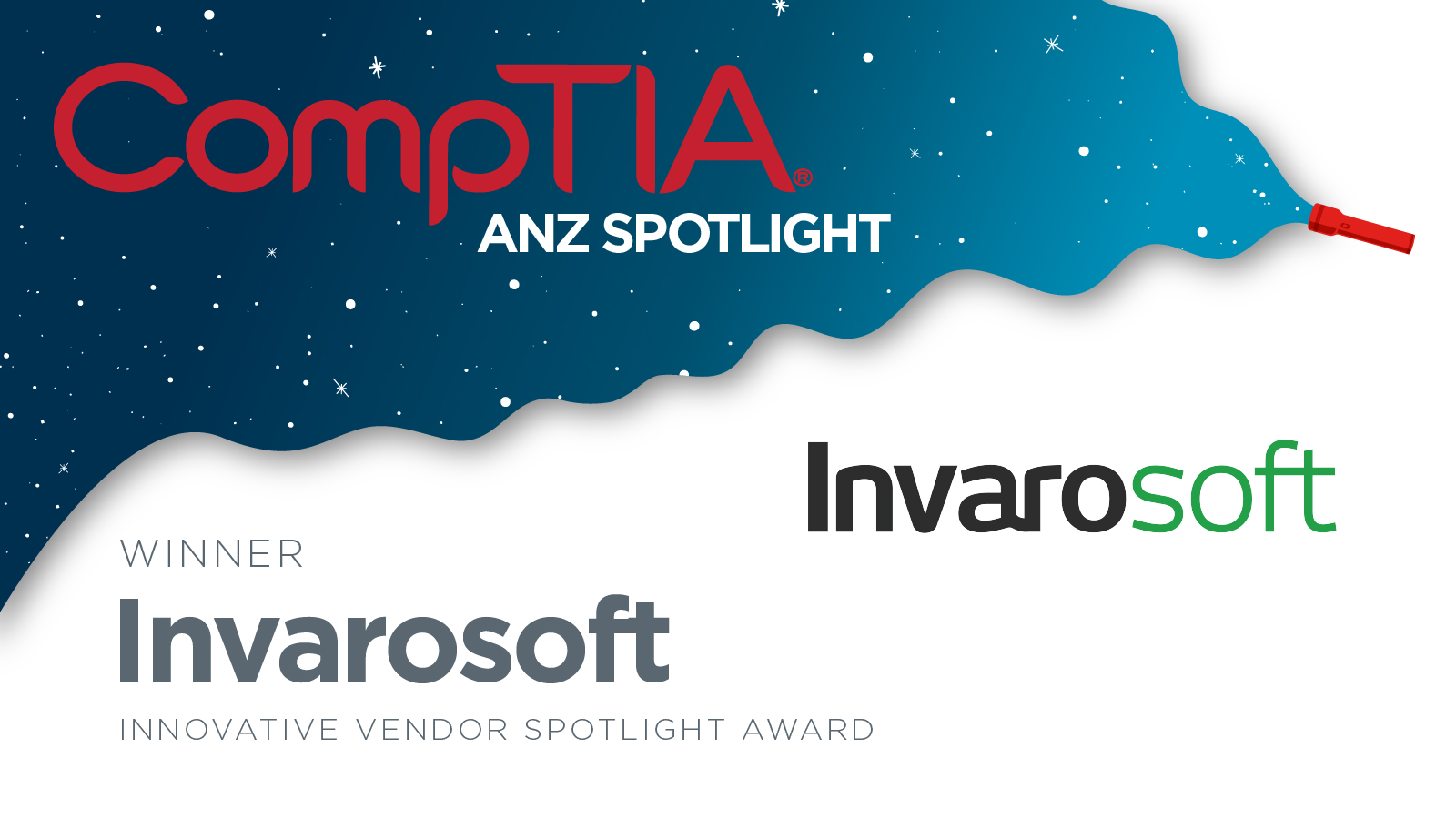 Invarosoft Wins Innovative Vendor Award at the CompTIA ANZ Spotlight Awards 2023