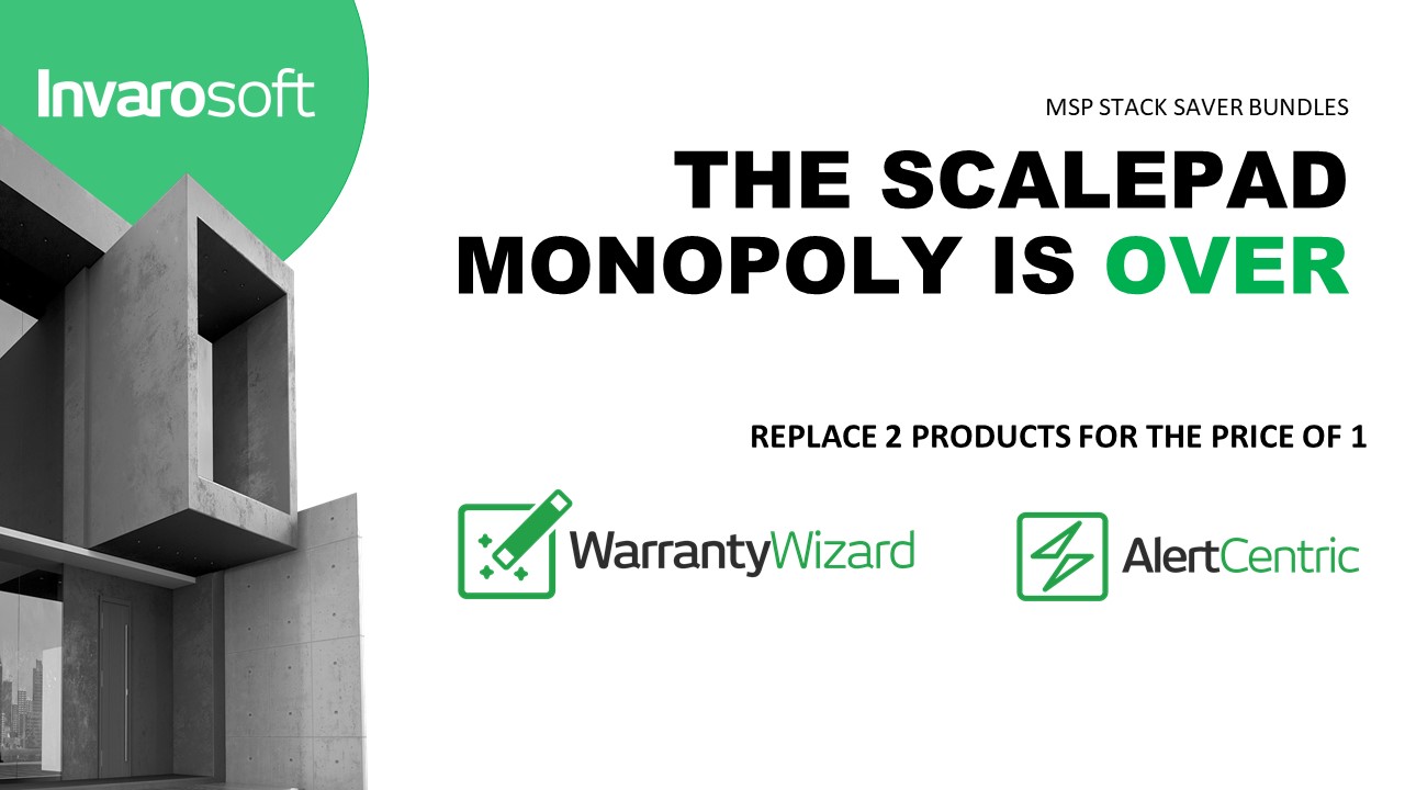 The ScalePad Monopoly Is Over — Introducing Warranty Wizard™