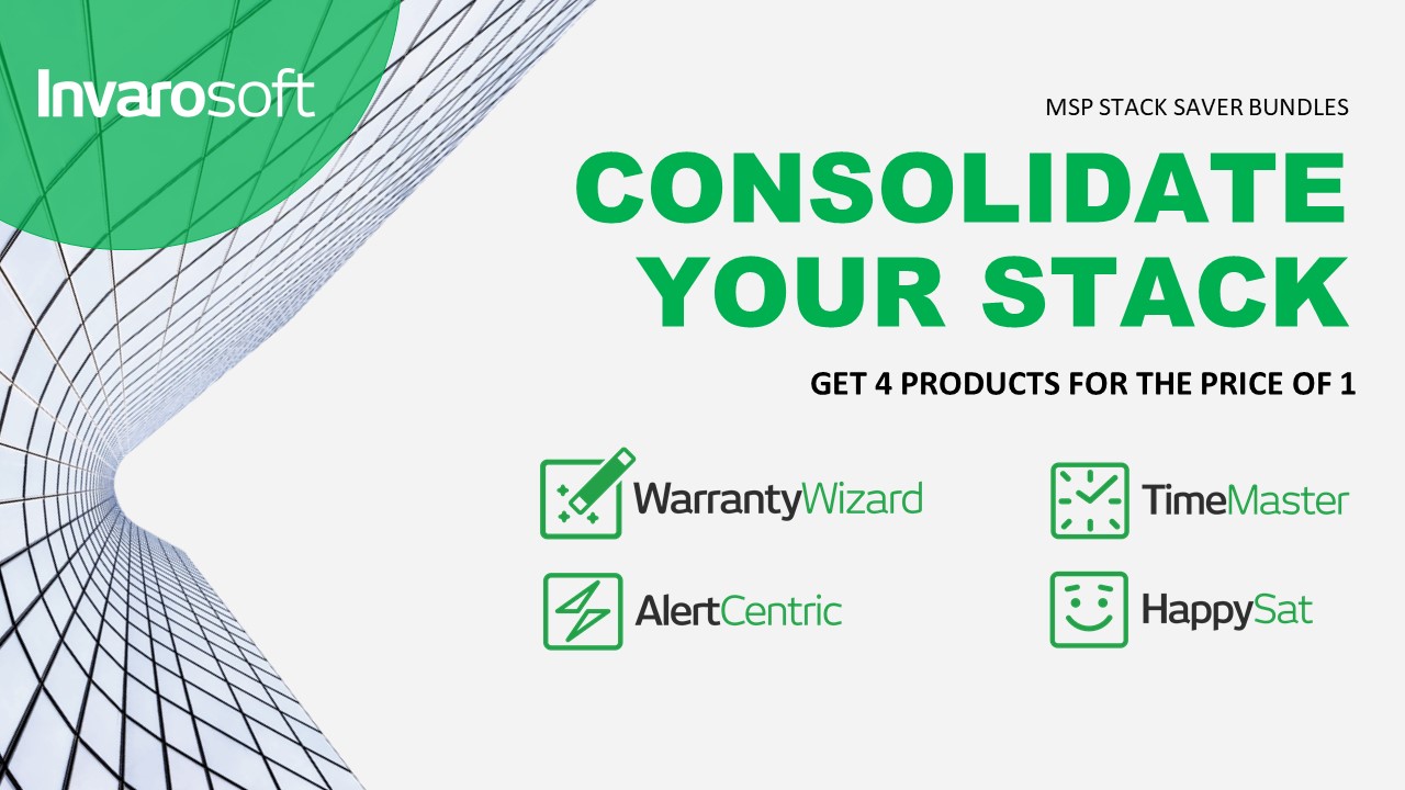 Get 4 MSP SaaS Products for the price of 1