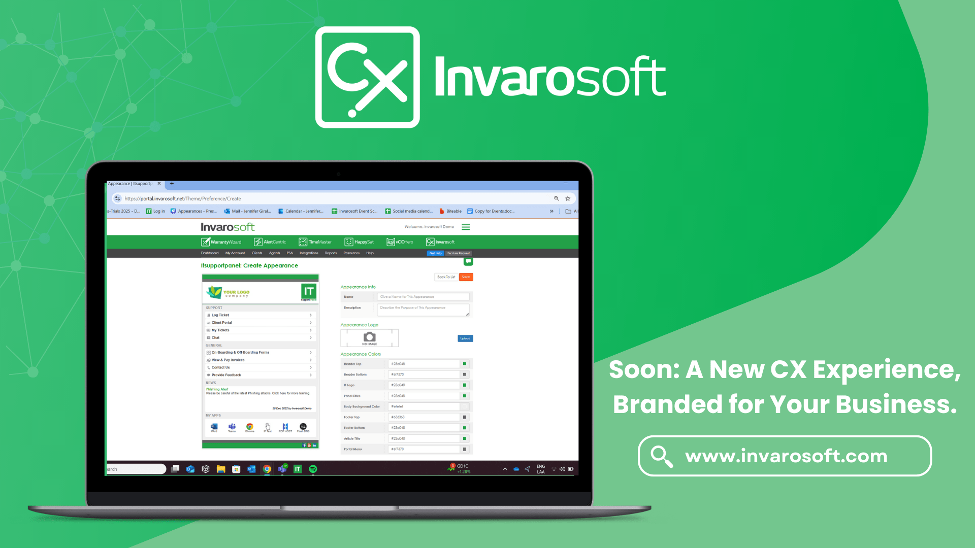 Soon: The New Invarosoft CX™ App, Branded for Your Business
