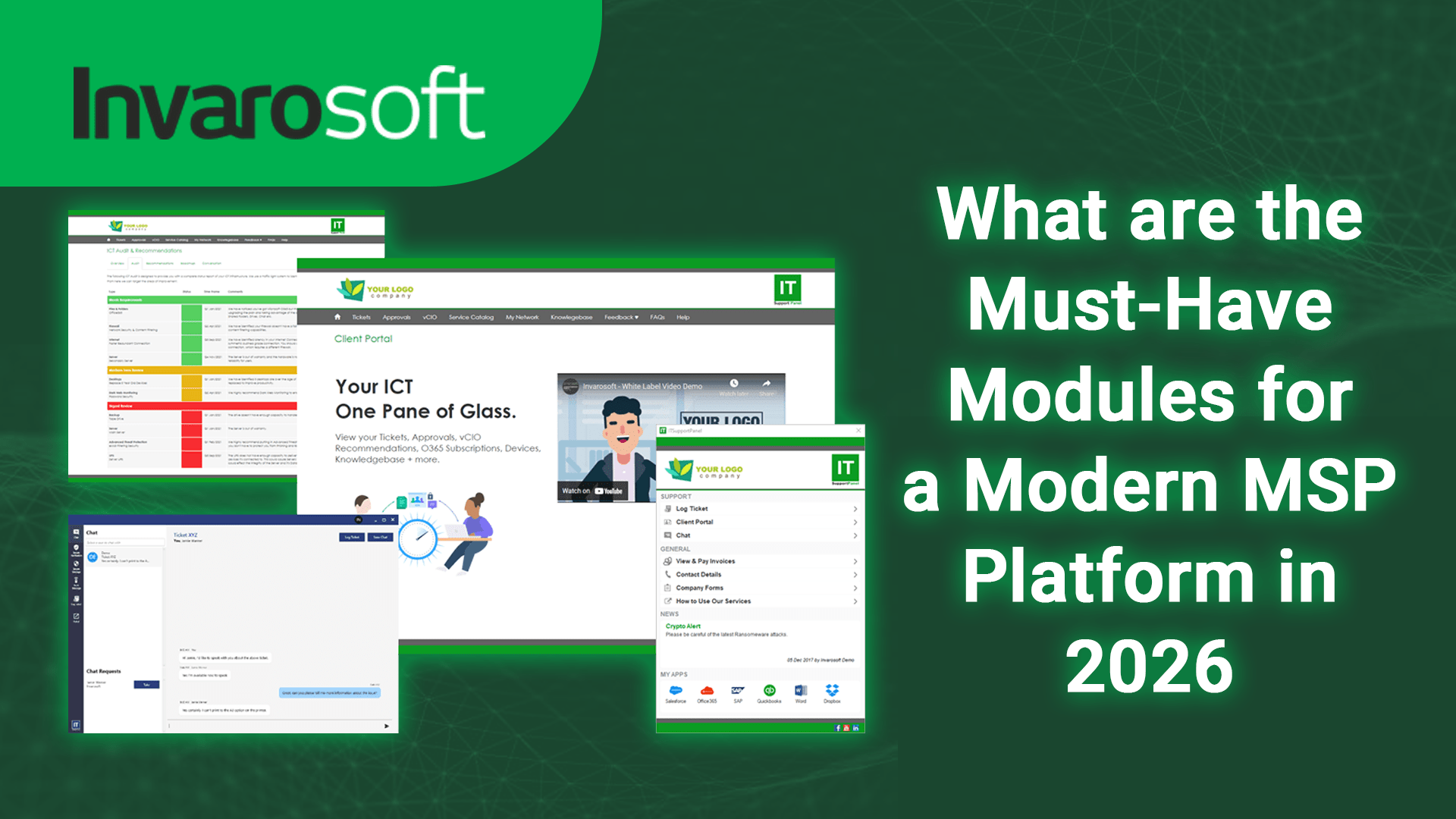 What are the Must-Have Modules for a Modern MSP Platform in 2026
